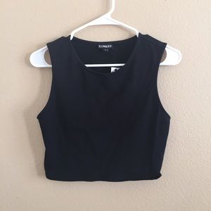 Black Crop Top
